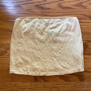 american eagle💛, tube top, xs